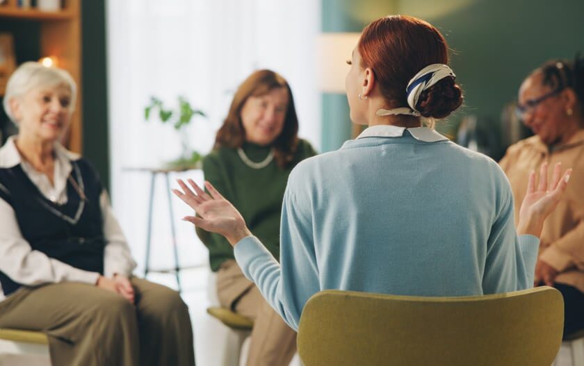 What happens at a menopause workshop
